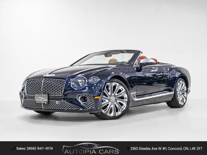 2022 Bentley Continental GT Mulliner V8 Convertible